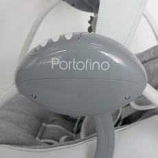 Електричні гойдалки Lorelli PORTOFINO Cool Grey STARS